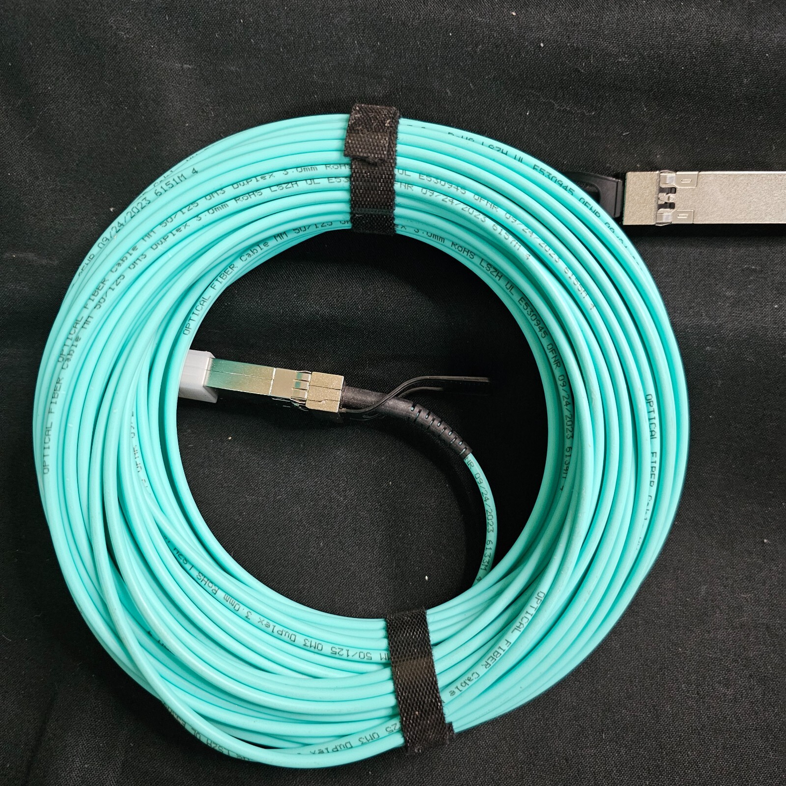 Elfcam 25m Fibre Optic Cable 10g SFP+ to SFP+ AOC 25m