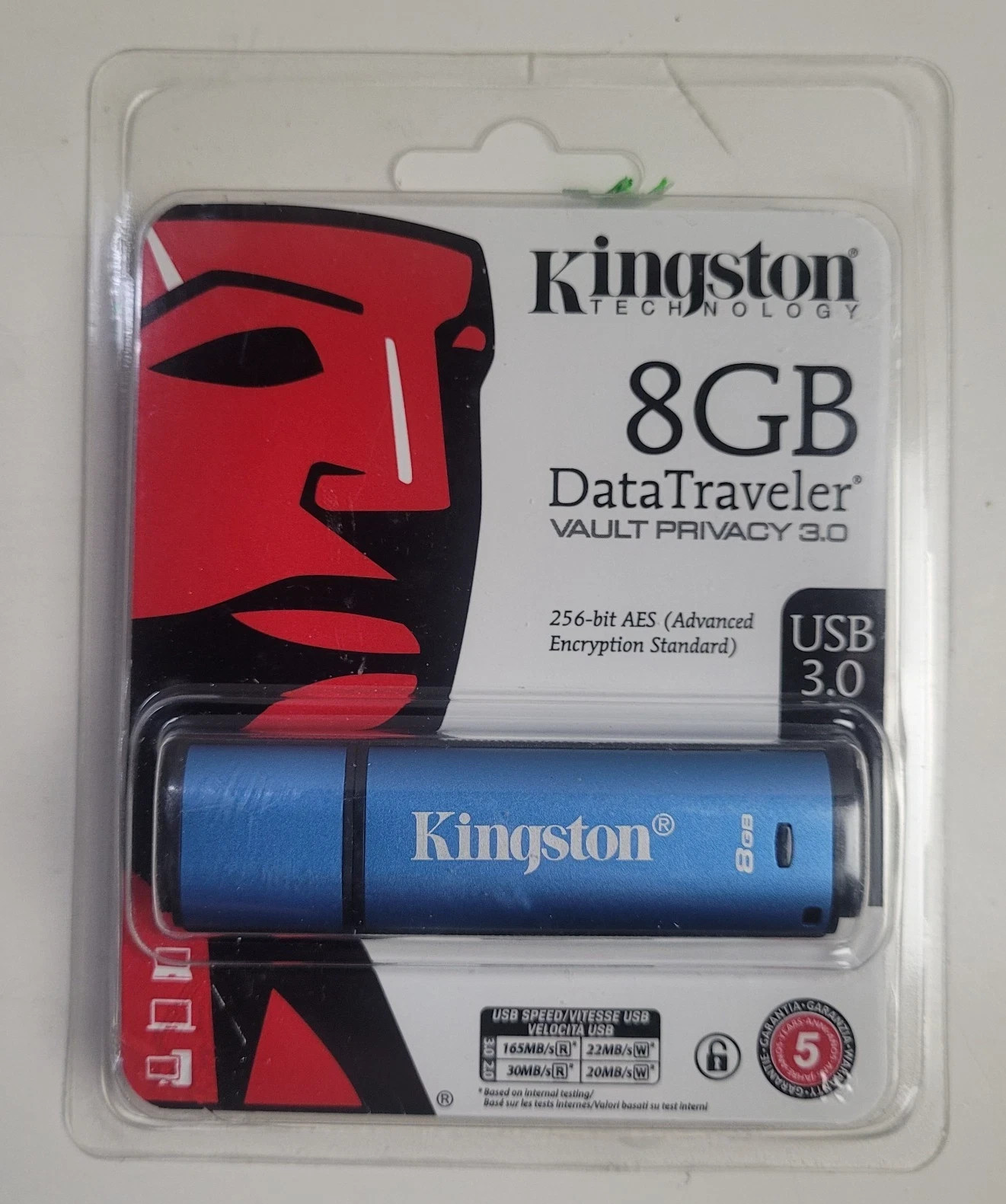Bundle of 3 Kingston’s DataTraveler® Vault Privacy 3.0