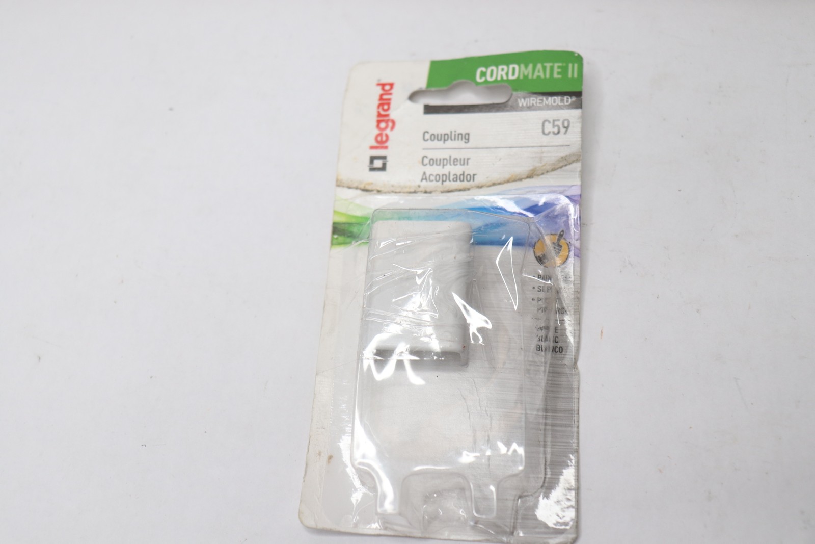 Leviton Wiremold Cable and Cord Management White C59