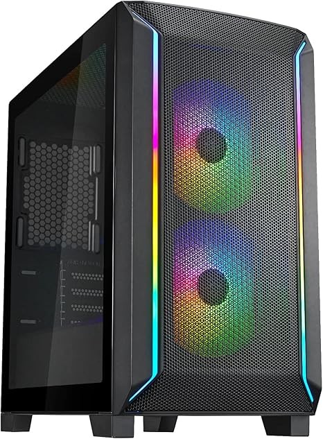 SilverStone FARA 312Z High Airflow Micro-ATX Gaming Case with ARGB Fans SST-FA31