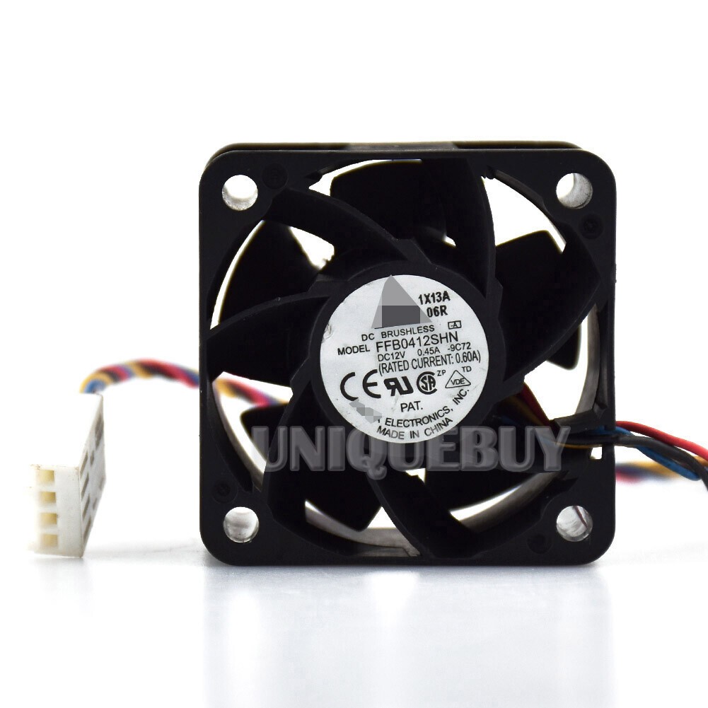 FFB0412SHN Cooling Fan Replacement for Delta Inverter 12V 0.45A 4Pin 40*40*28mm