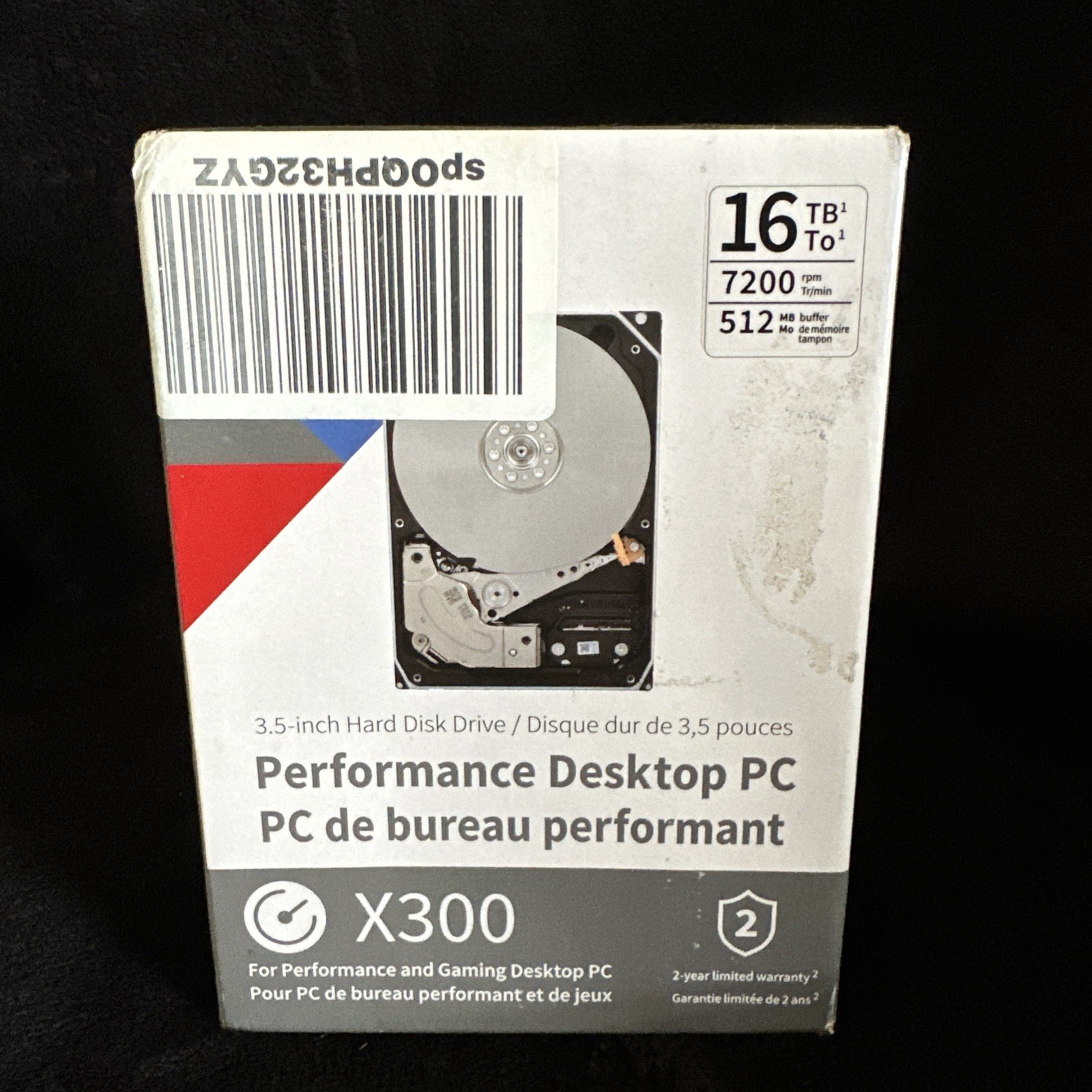 BRAND NEW Toshiba Performance X300 16tb Hard Drive 3.5-inch