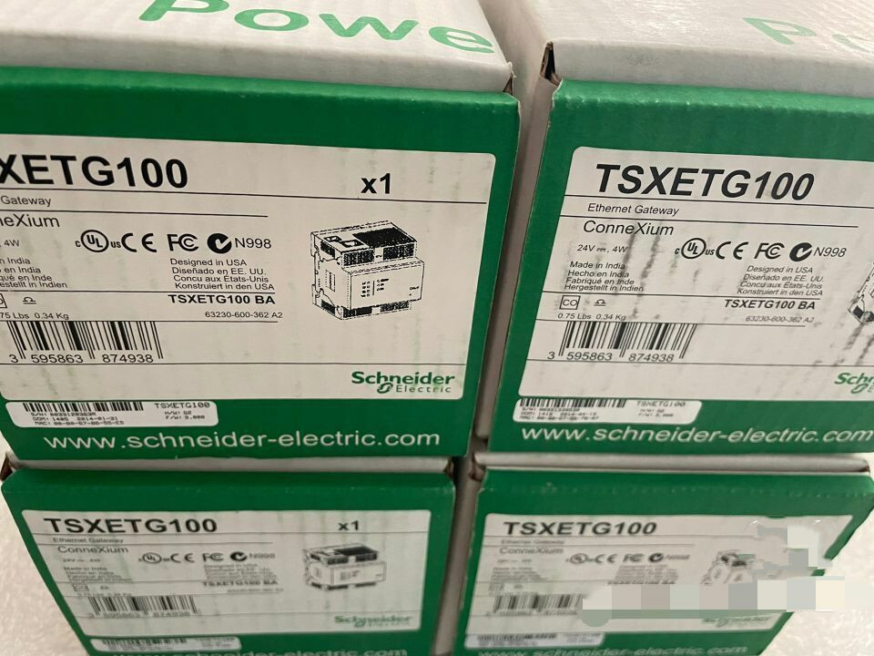 1PC Schneider Genuine TSXETG100 PLC Ethernet Modbus Expedited Shipping