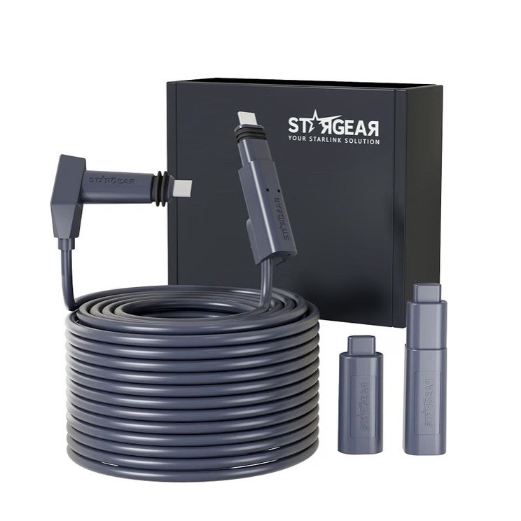 STARGEAR Starlink Cable 75FT Gen 2 V2 Rectangular Open Box