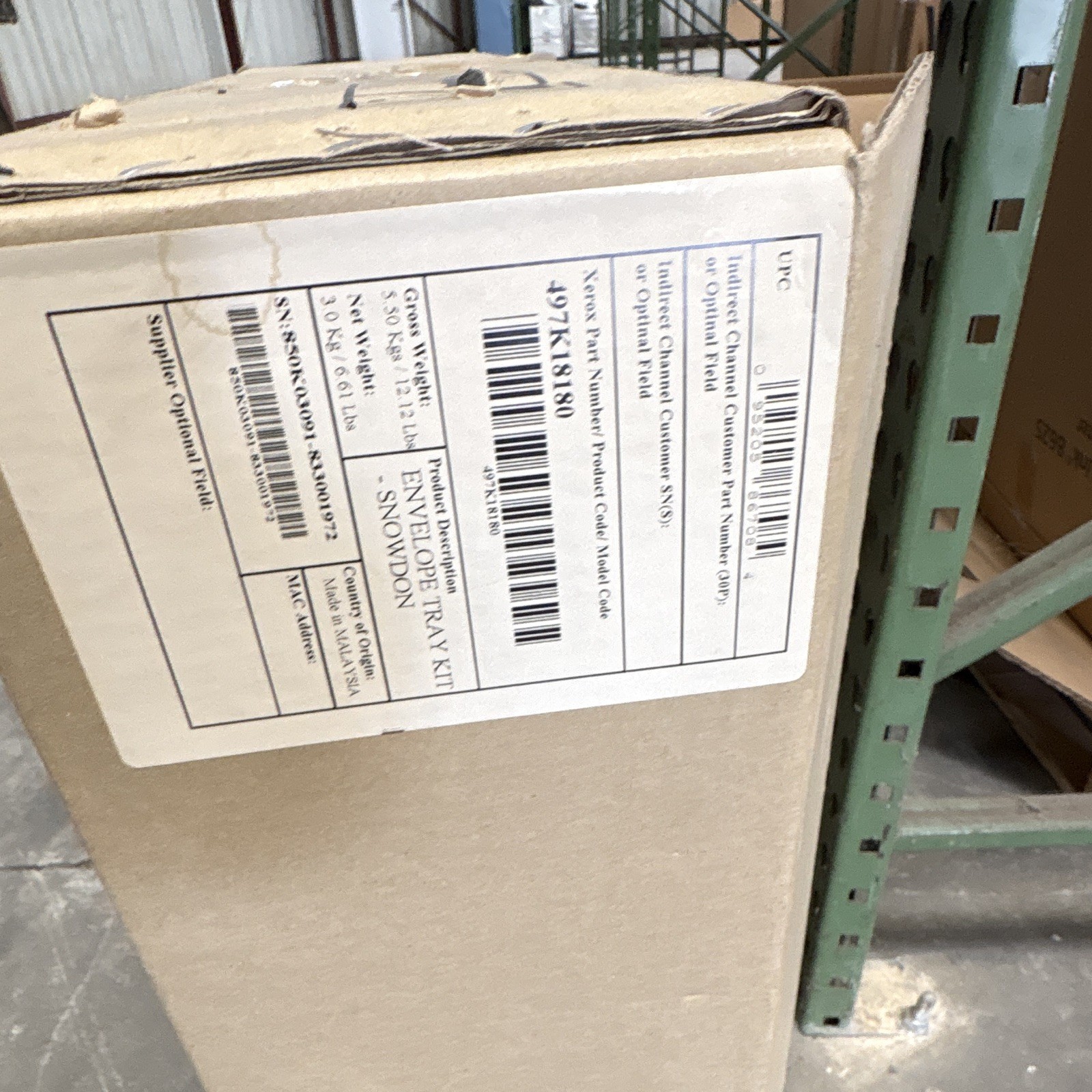 Xerox Envelope Tray Kit 497K18880 for WorkCentre WC 7228 7235 7245