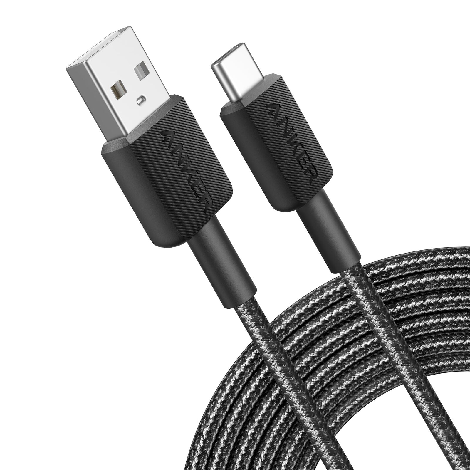 Anker 322 USB-A to USB-C Cable - 10ft Nylon