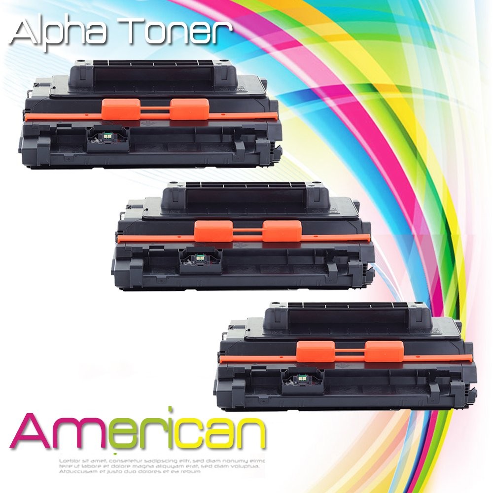 3PK HP CC364A 64A Black Toner Cartridge for P4014dn P4015dn P4515tn