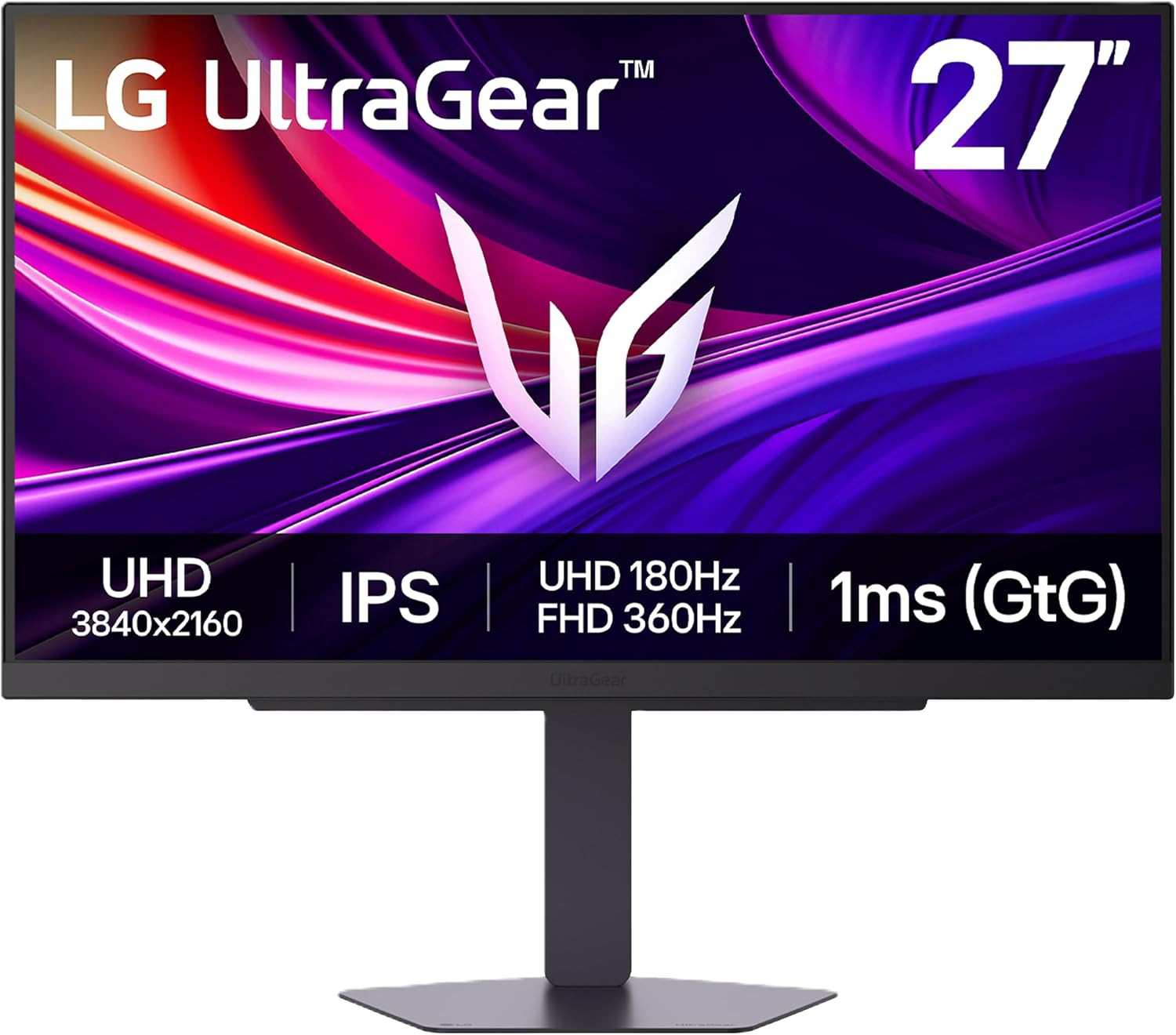 LG 27G810A-B 27-Inch Ultragear 4K UHD (3840 X 2160) IPS Gaming Monitor, Dual Mod