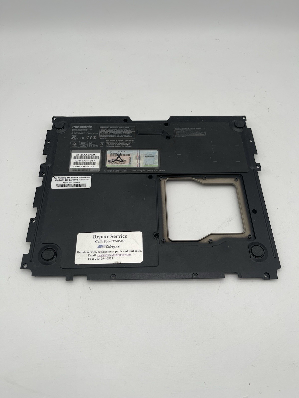 Original Shell For Panasonic TOUGHBOOK CF-31 Bottom cover Rear