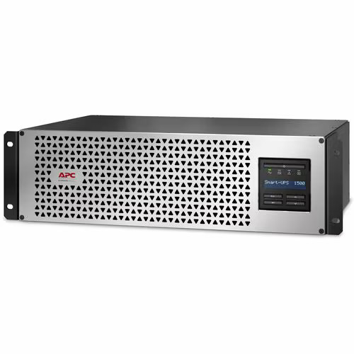 APC SMTL1500RM3UC 1500VA Li-Ion 3U Rackmount Short Depth Smart-UPS 6 Outlet