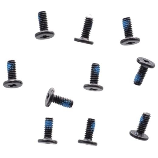 10X M2x5mm Phillips Flat-Head Screw w/Nickel Replacement M2x5.0 mm (10-Pack)