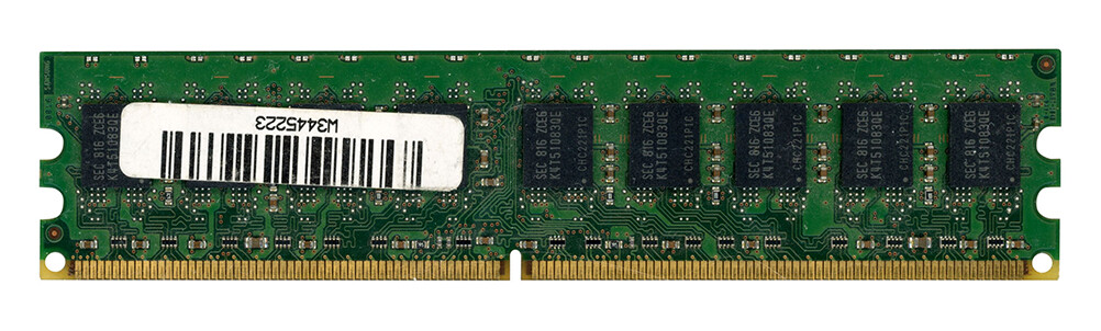 SERVER RAM MODULE SAMSUNG M391T2953EZ3-CE6 1GB ECC DDR2 667MHz