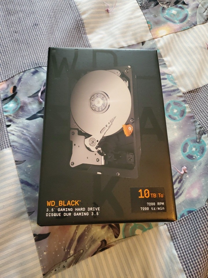 New Western Digital WD 3.5" WD_Black 10TB SATA III 6Gbps HDD WD102FZBX-SPCCNA0