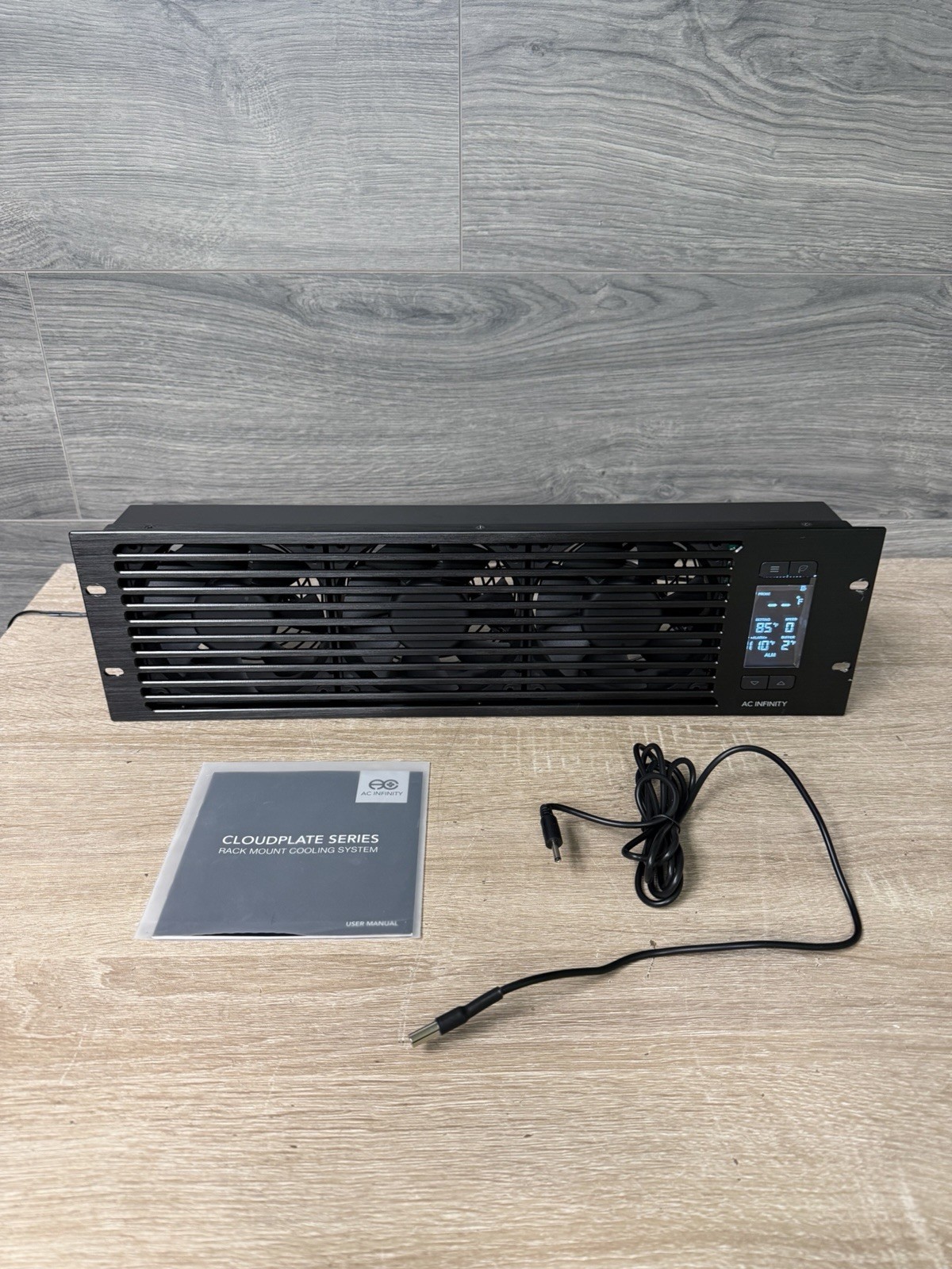 CLOUDPLATE T9-N, Rack Mount Fan Panel 3U, Intake Airflow #3317