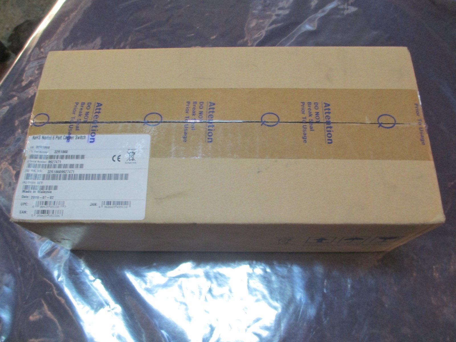 IBM BladeCenter 32R1860 Nortel 6 Port Layer 2/3 Copper Switch Module