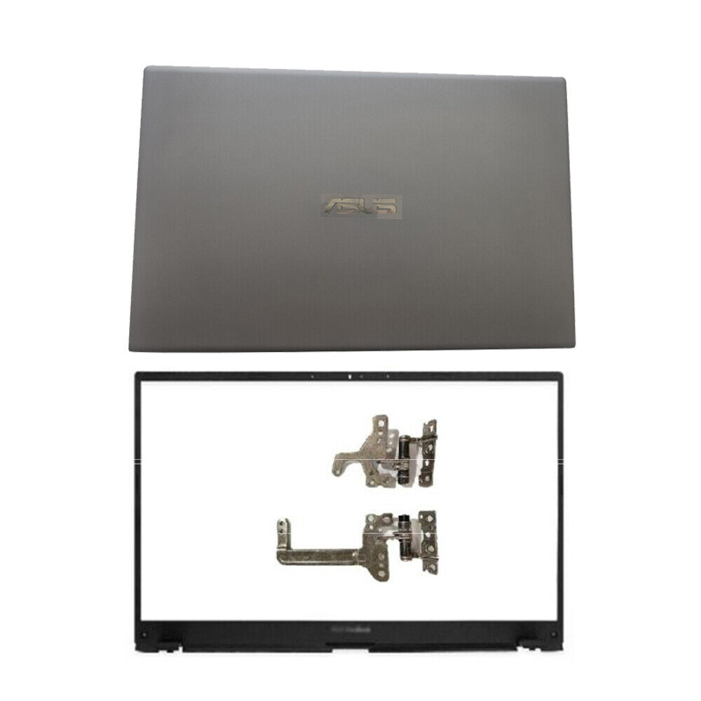 New Gray For ASUS VivoBook X512 X512U V5000F LCD Back Cover+Front Bezel+Hinges