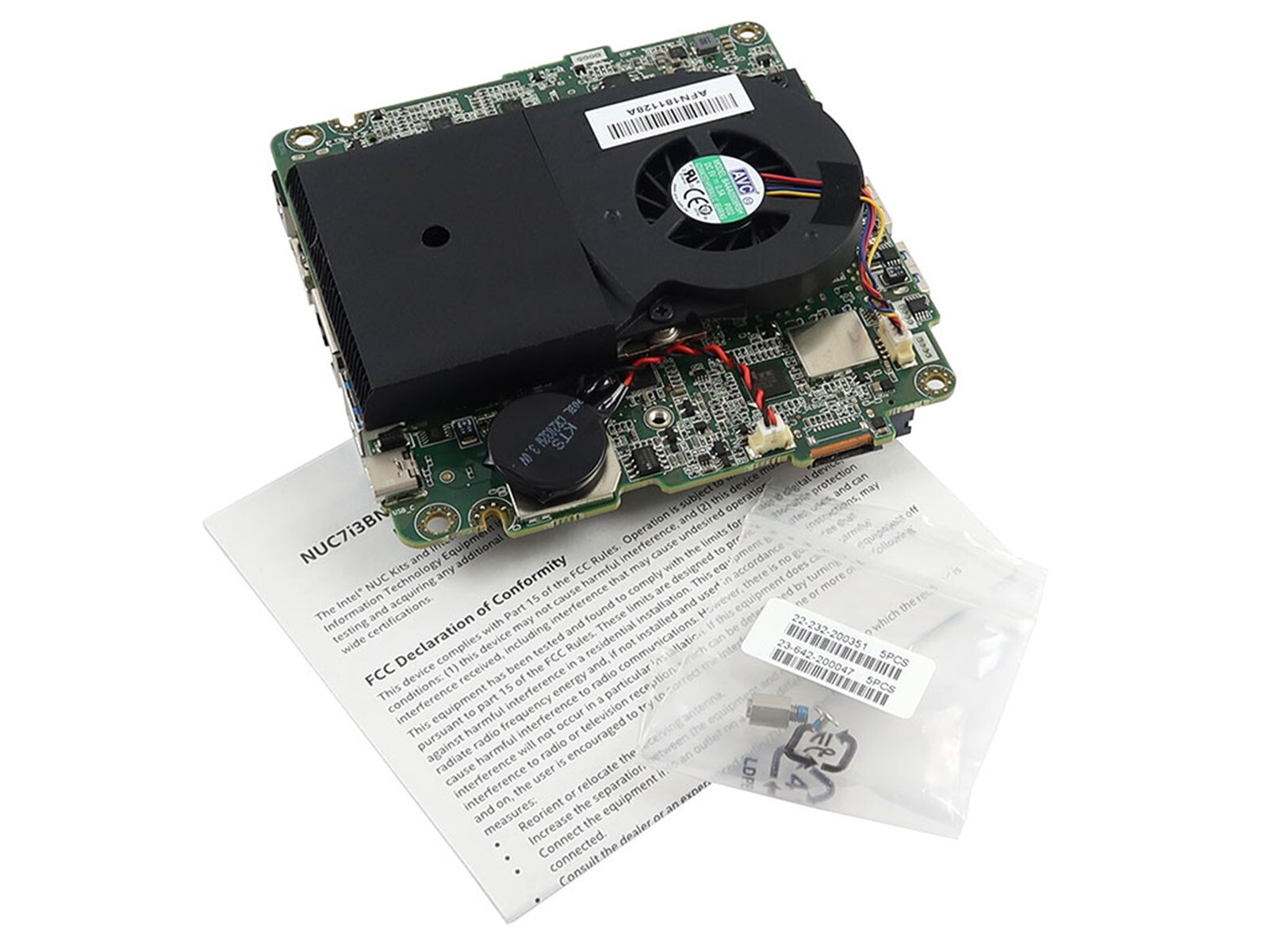 INTEL NUC NUC7I3BNB INTEL CORE I3-7100U DDR4 DESKTOP MOTHERBOARD J22859-316