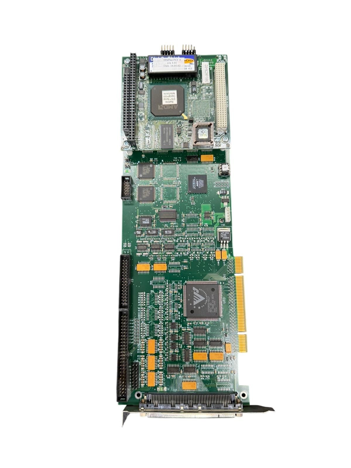 ACS Tech80 SPiiPlus PCI-4/8 Rev:D Sensoray Model 301 Rev B 301-ACS-02 CPU Board