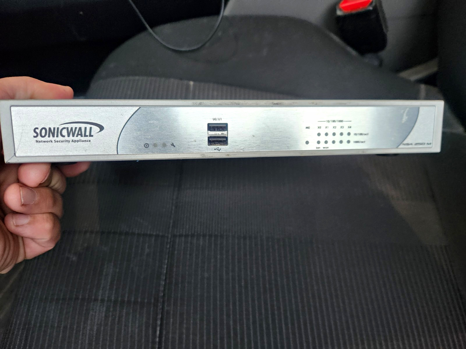 SonicWALL NSA-250M Network Security Appliance Firewall NO ADAPTER #J1008
