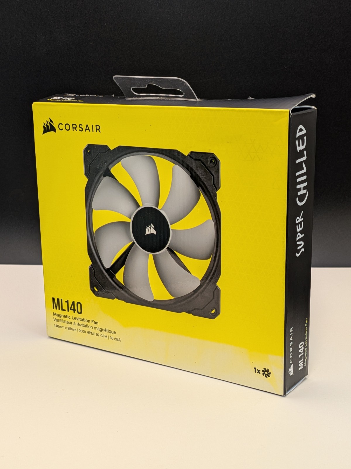 Corsair ML140 140mm Magnetic Levitation PWM Premium PC Case Fan Brand New Sealed