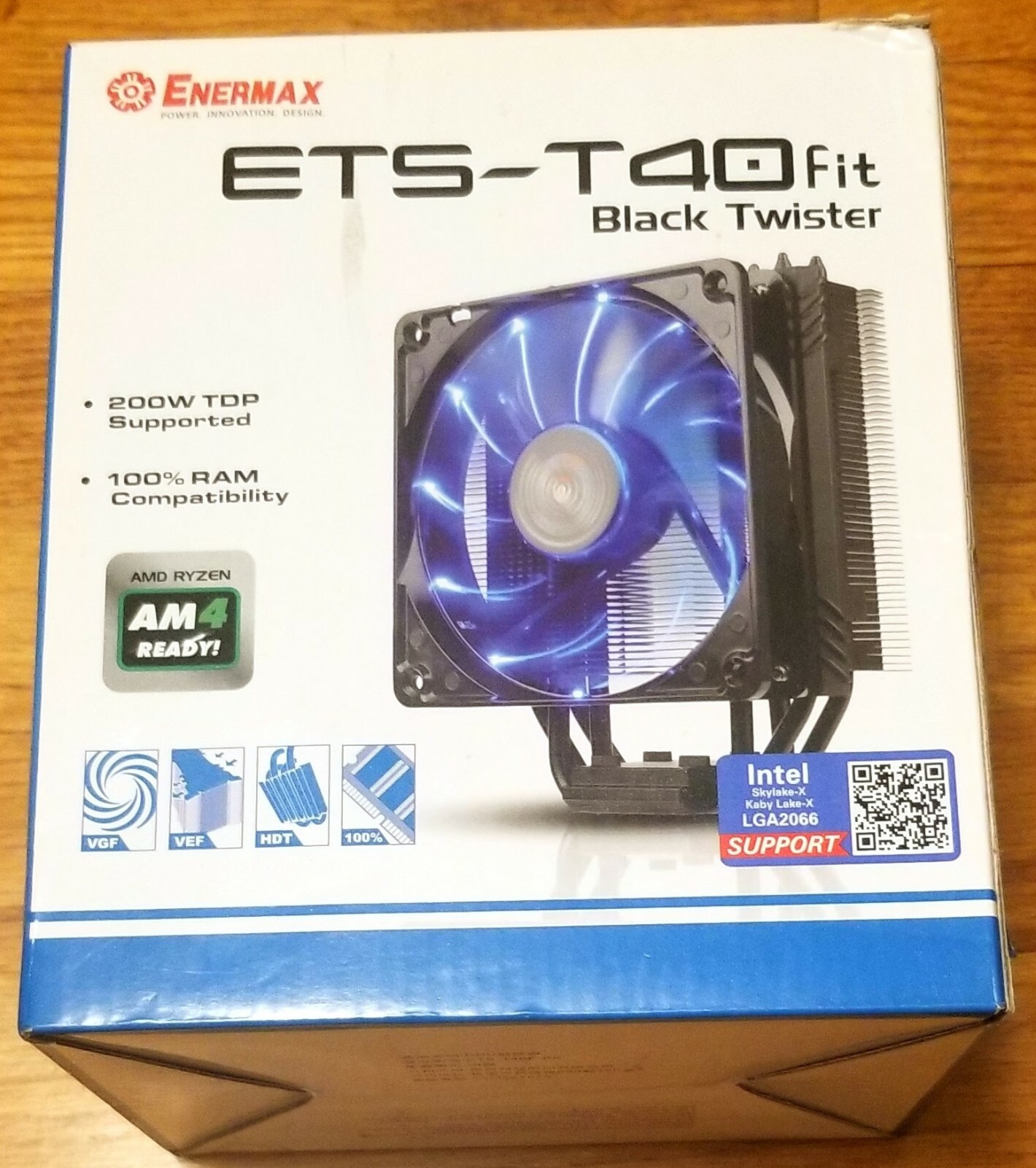 Enermax ETS-T40F-BK Black Twister CPU Cooler