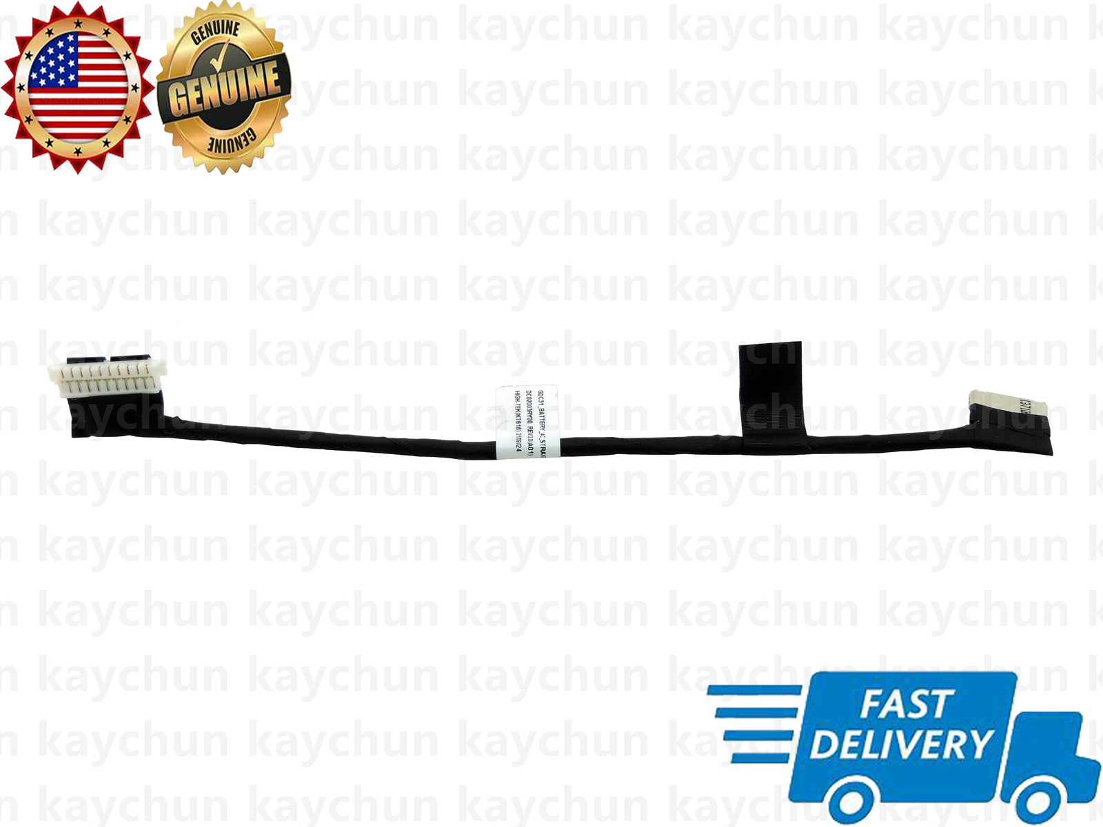 Original Battery cable connector wire DC02003RY00 0TCJRP For DELL Laptop