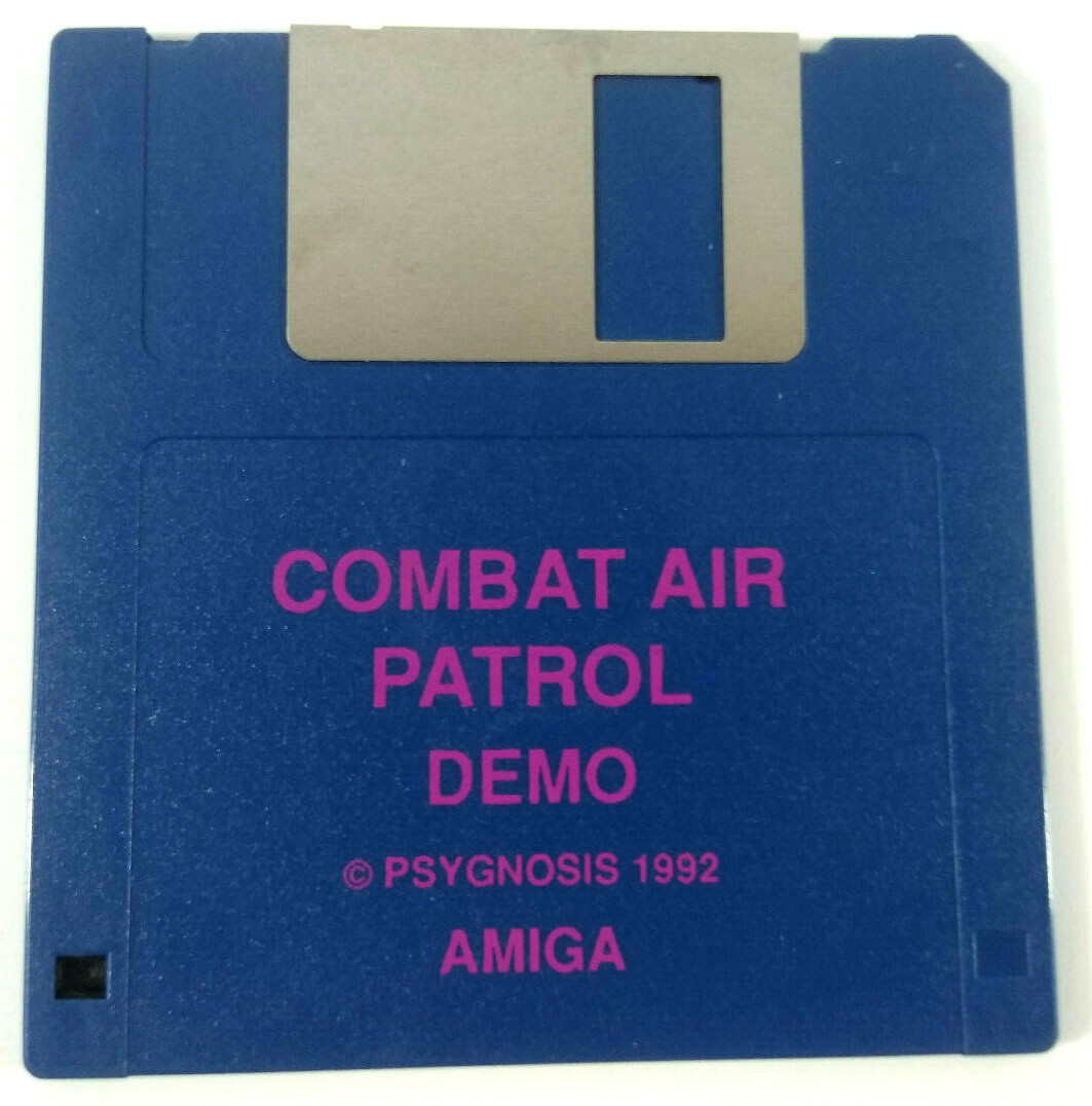 Commodore Amiga Demo Combat Air Patrol Game Fast & Track Shipping