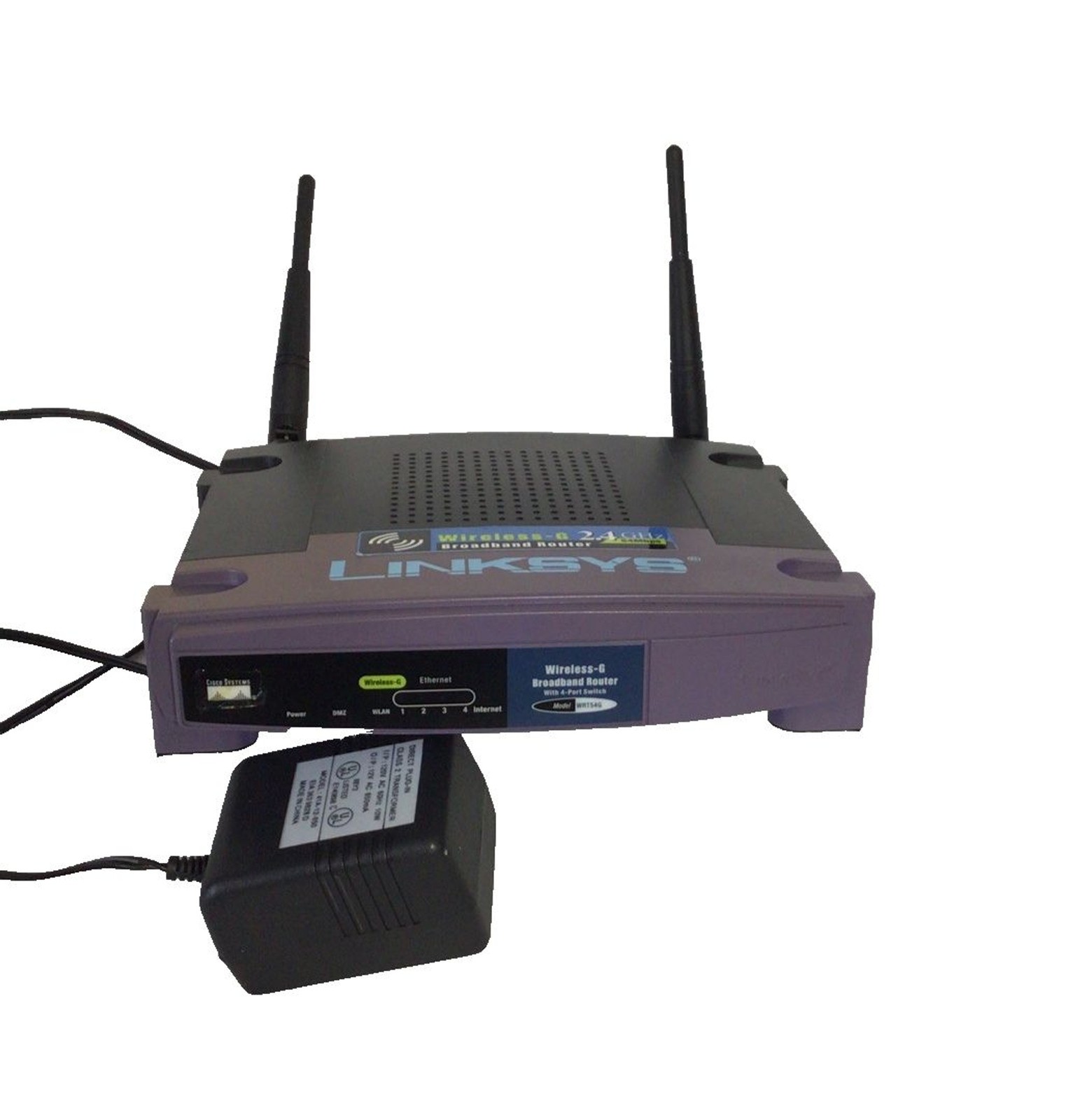 Linksys WRT54G v.3 54 Mbps Wireless-G Broadband Router 2.4GHz WiFi Router