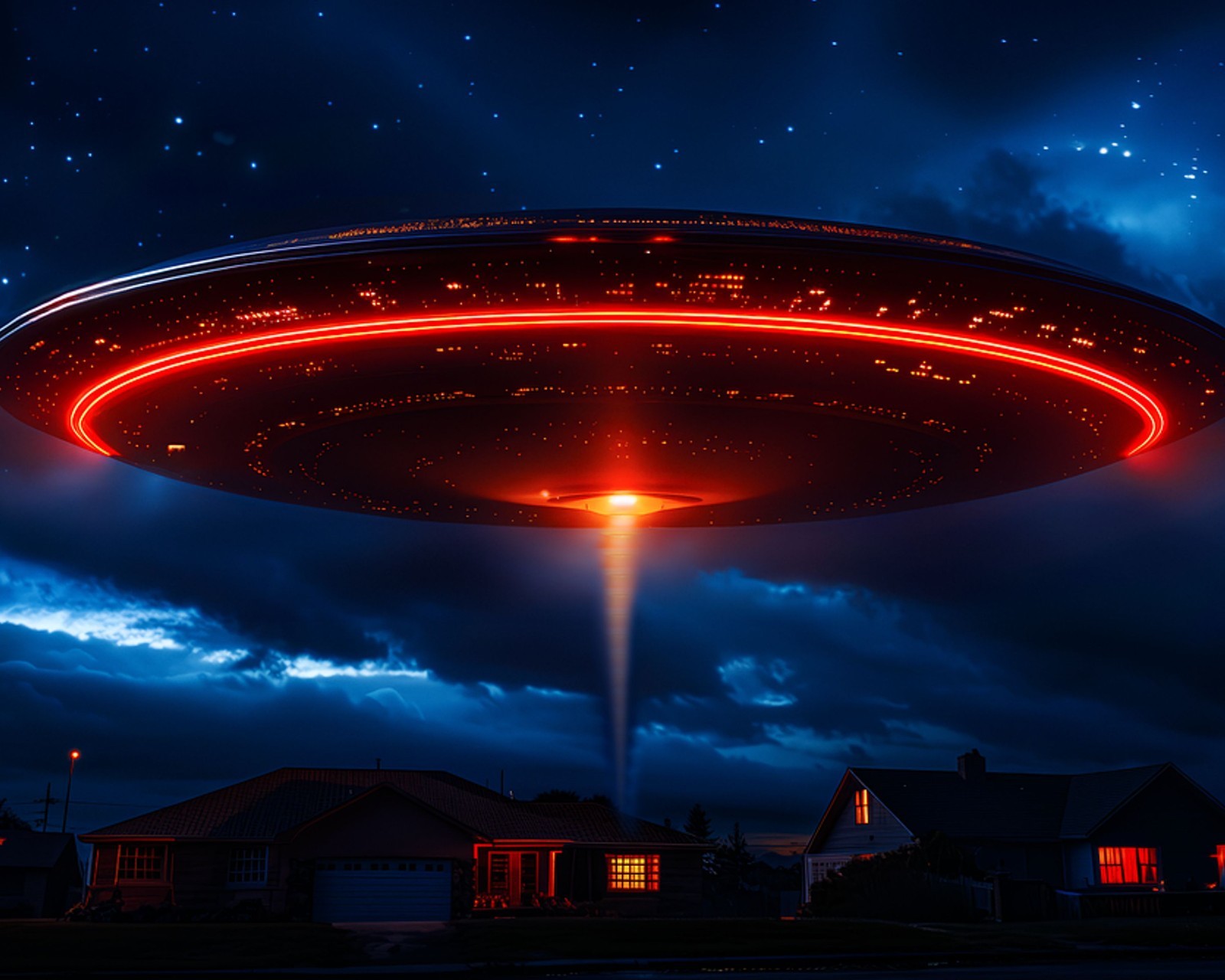 Mouse Pad Aliens invasion UFO's  Are Real I Believe Now This Photo Proves it