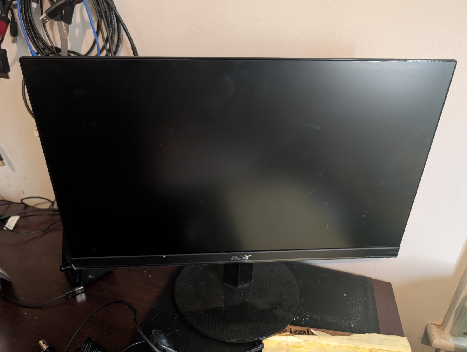 Acer 21.5 Inch Full HD IPS Ultra-Thin Monitor (HDMI & VGA Port), SB220Q 