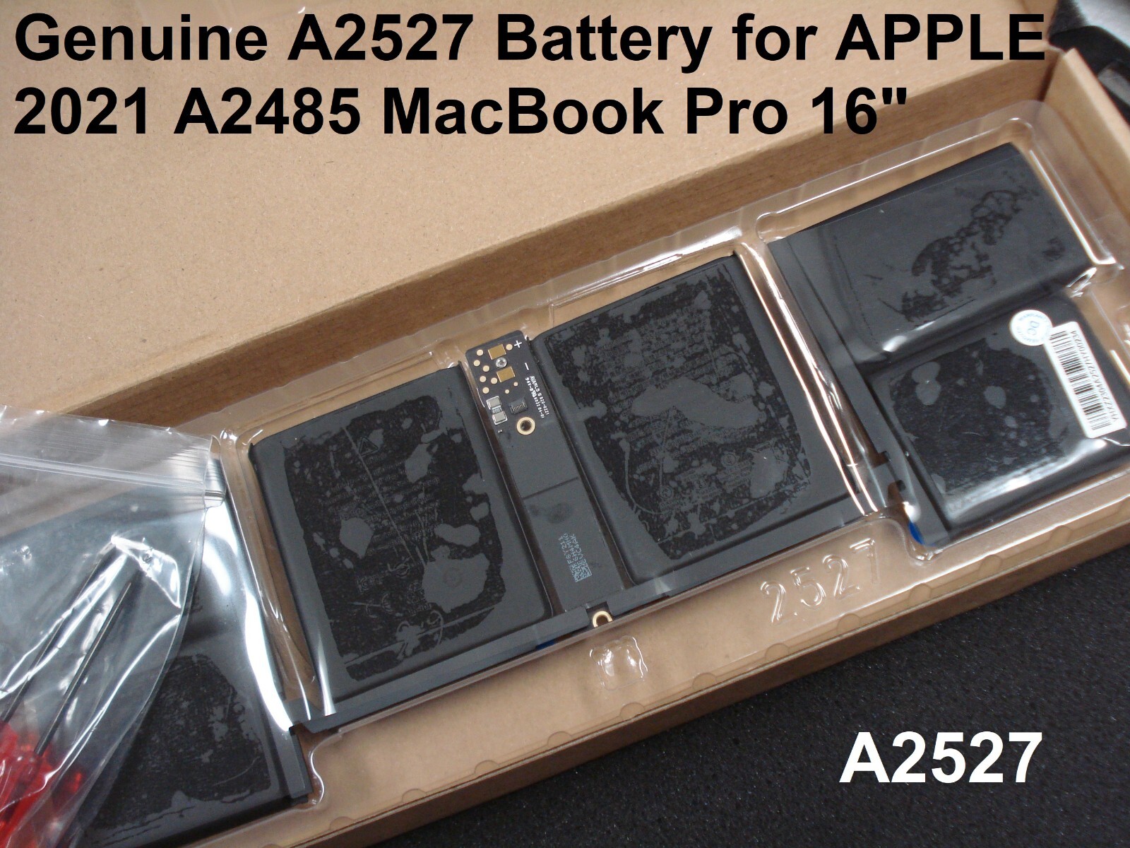 New Genuine OEM A2527 8693mAh battery for APPLE MacBook Pro 16"  2021 A2485