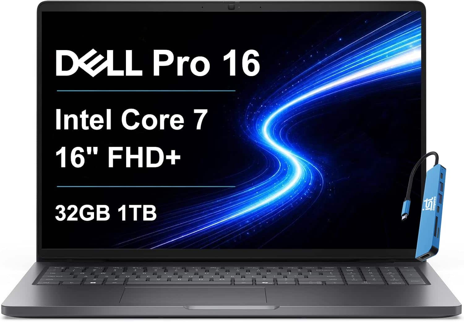 Dell - Upgraded - Pro - 16'' FHD+ - - PC16250 - Core 7 150U - 32GB RAM 1TB SSD