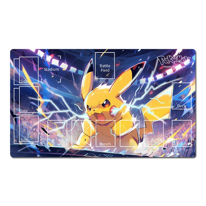 Pokemon Duel Playmat Pikachu TCG CCG Playing Pad Trading Card Game Mat Mousepad
