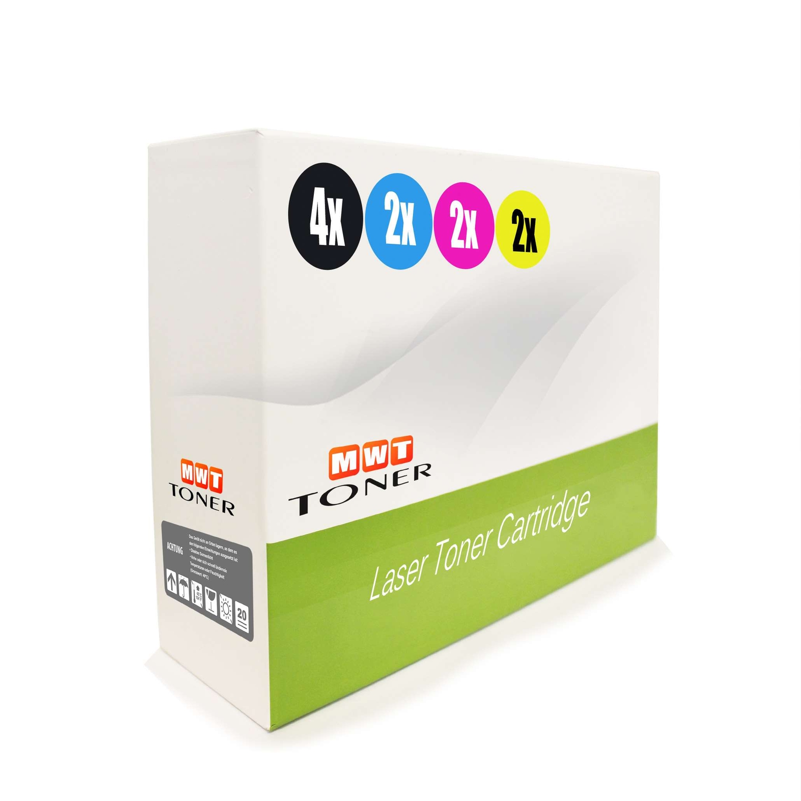 10x MWT Toner for Triumph-Adler 3206 Ci 3207 Ci Per Approx. 15.000/25.000 Sides