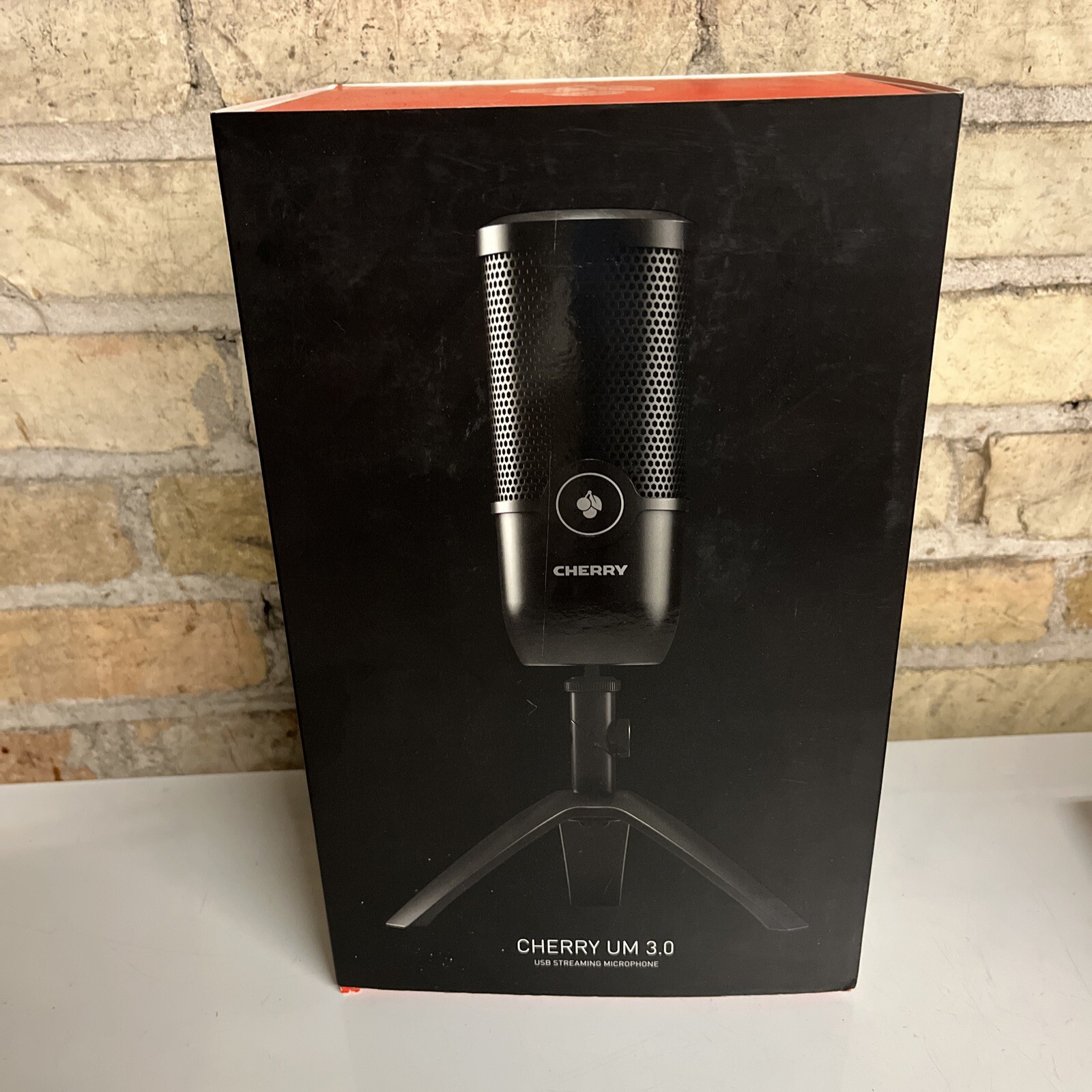 CHERRY UM 3.0 USB Streaming Microphone - Black/Black NOS/NIP - See Desc.