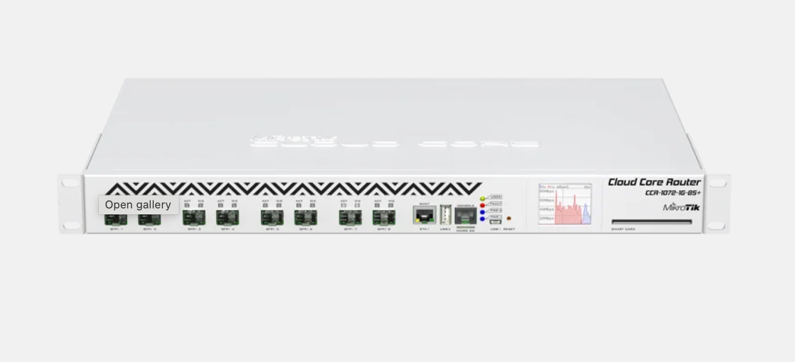 Mikrotik Cloud Core Router CCR1072-1G-8S+ 16GB RAM New in box