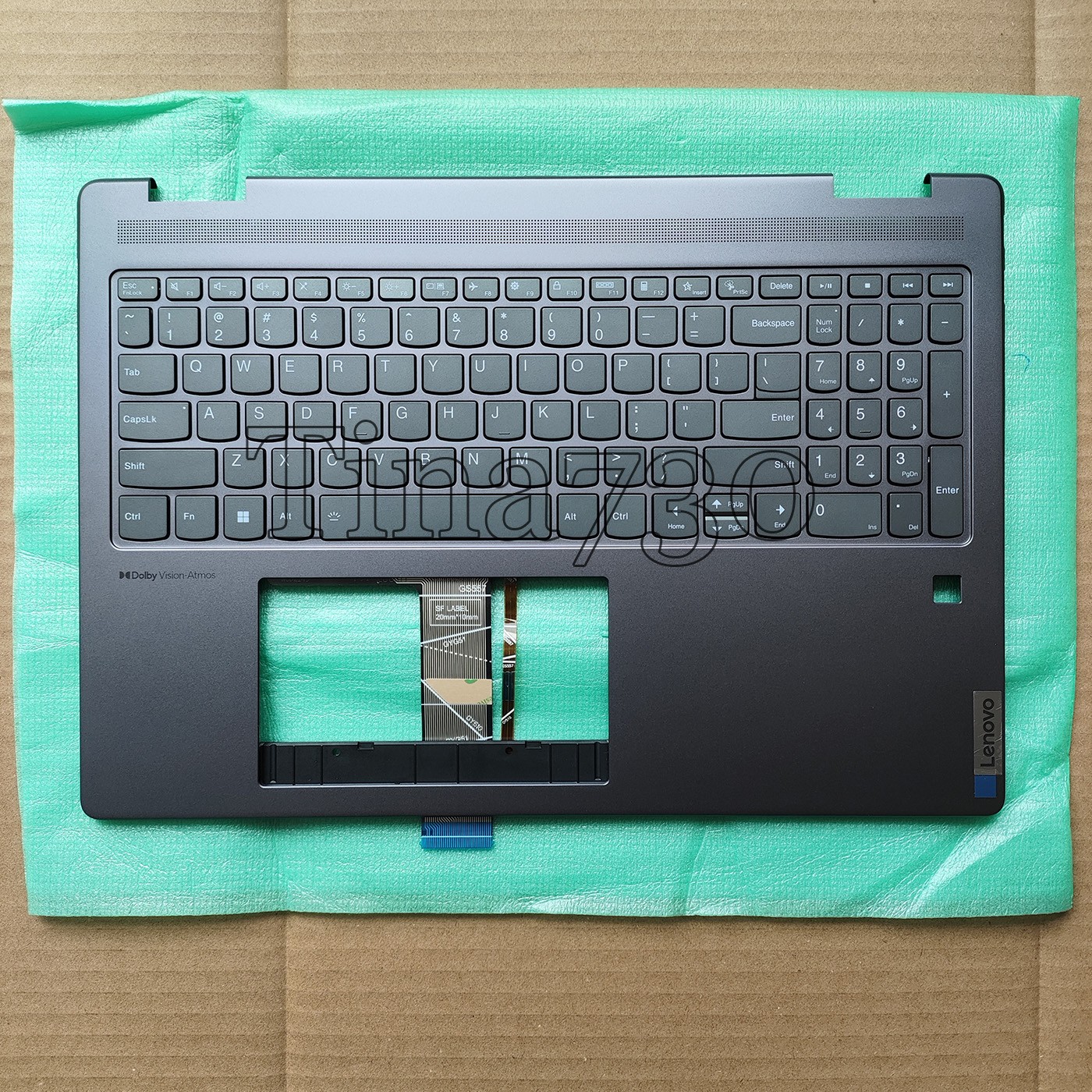 New For Lenovo Yoga 7 2-IN-1 16IML9 83DL Palmrest w/ Backlit Keyboard 5CB1N95158
