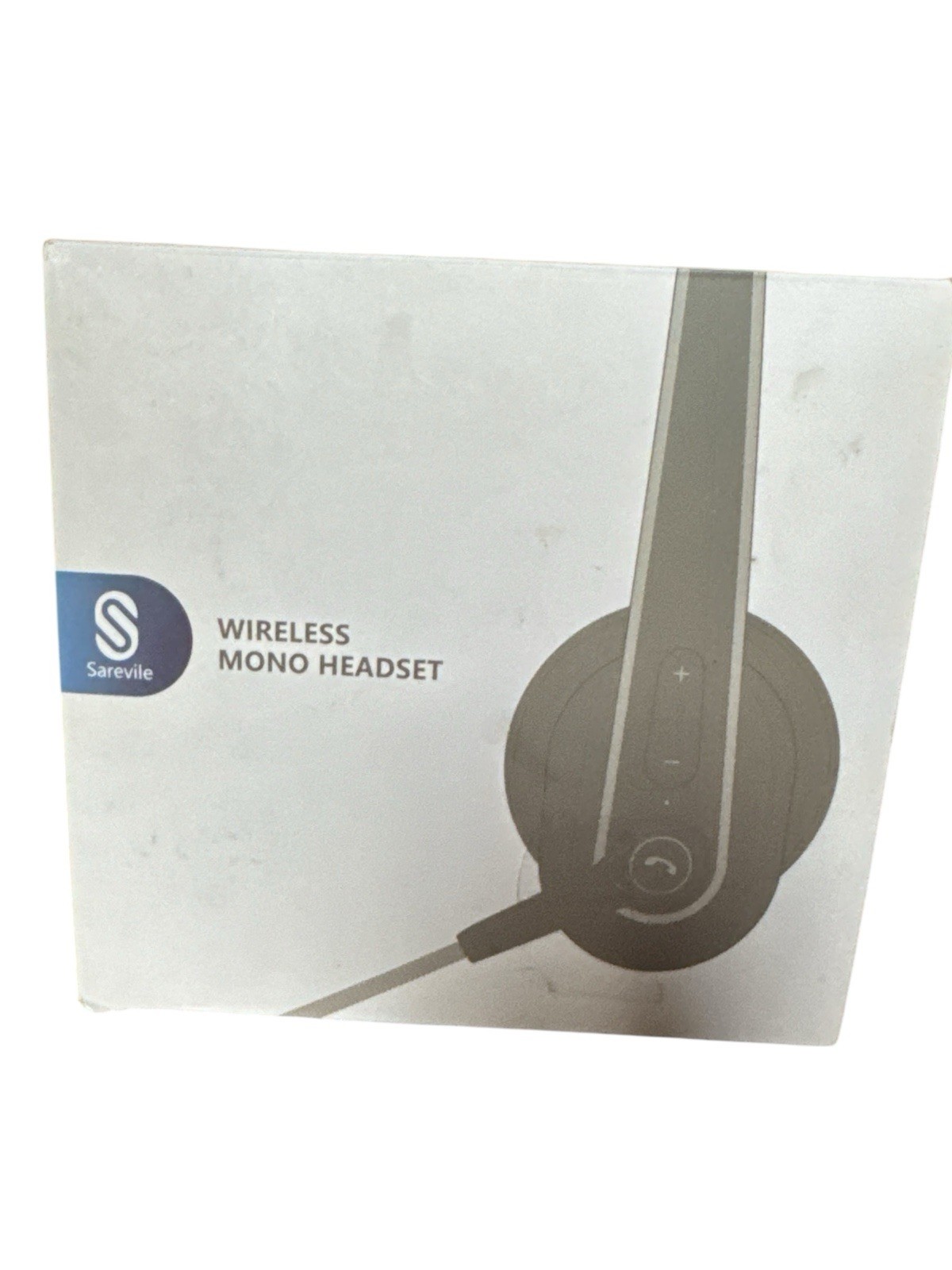 Sarevile Wireless Mono Headset M99+ Bluetooth USB Dongle Mic PC Phone Black 