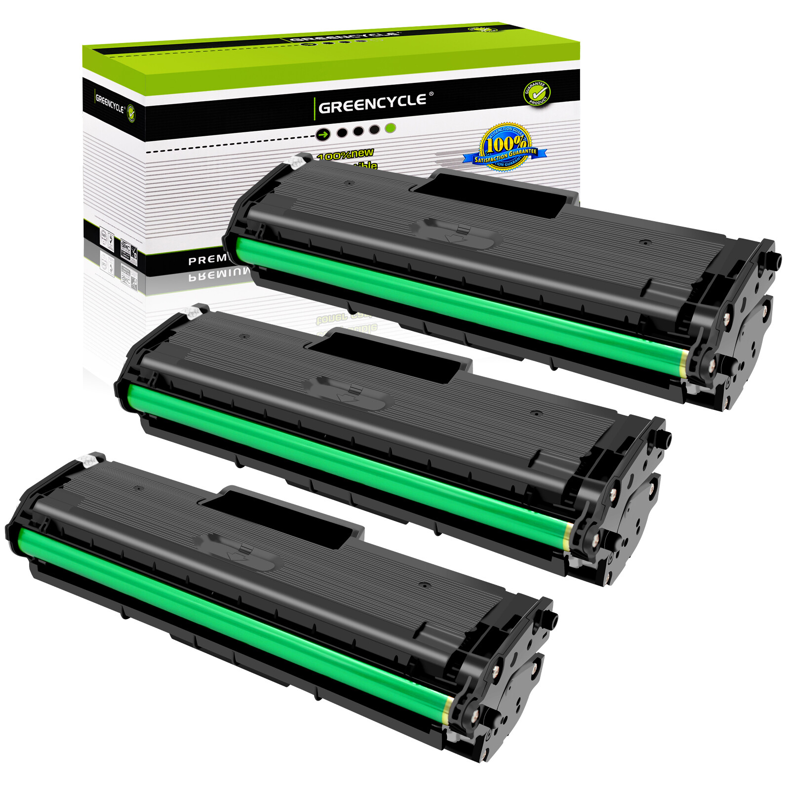 3PK MLT-D111L Toner For Samsung Xpress SL-M2070FW M2071 M2071W M2071FH M2071FW
