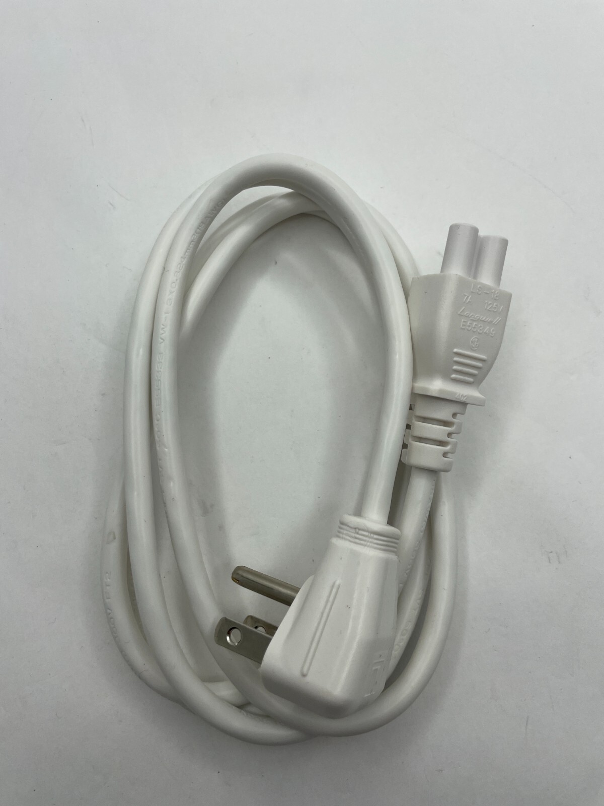 Genuine Longwell LG OEM wall power Cord/Cable 3 prong 7A 125VLP-31L E55349 LS-18