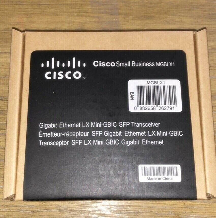 NEW Cisco MGBLX1 Linksys Compatible 1000BASE-LX SFP 1310nm 10km Transceiver