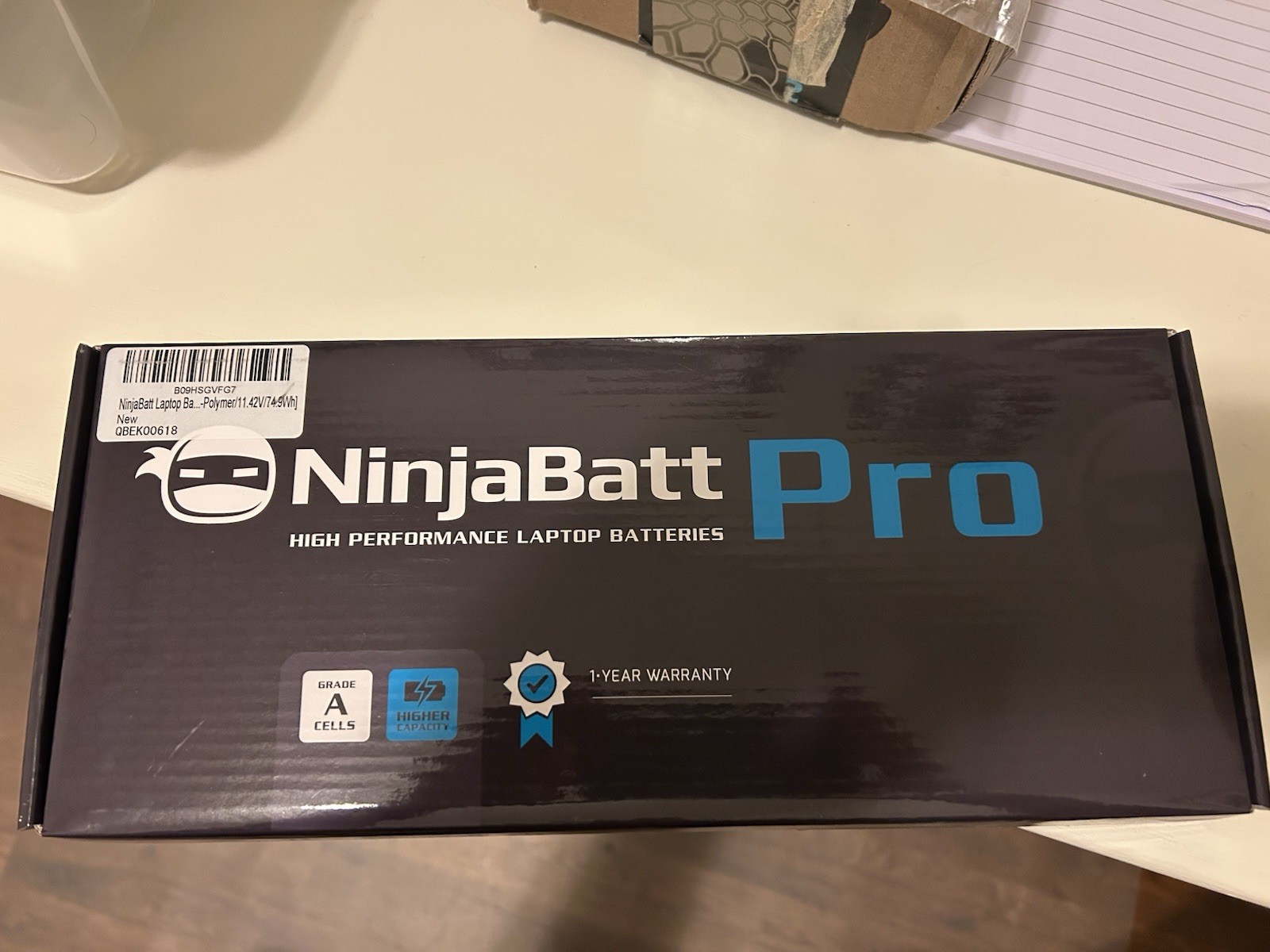NinjaBatt Qbek00618