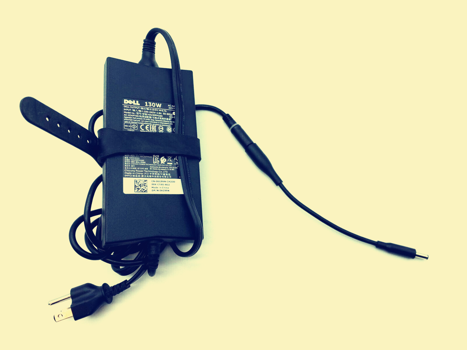 Geniune Dell 130W AC Adapter Charger 4.5mm TIP Precision 5510 5520 XPS 9530 9560