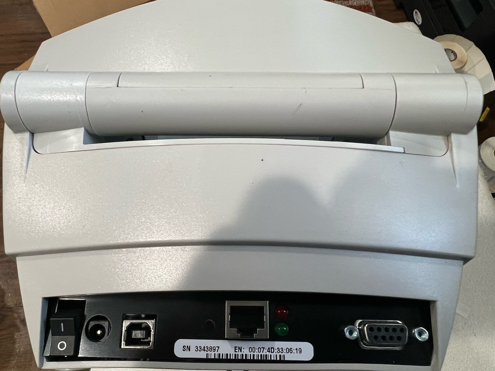 Zebra LP 2844-Z (284Z-20400-0001) Label Thermal Printer Ethernet