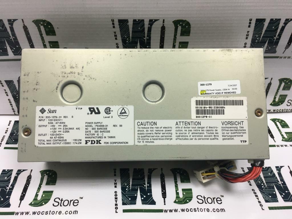 PEX668-31 REV B 300-1279-01 SUN 150W POWER SUPPLY
