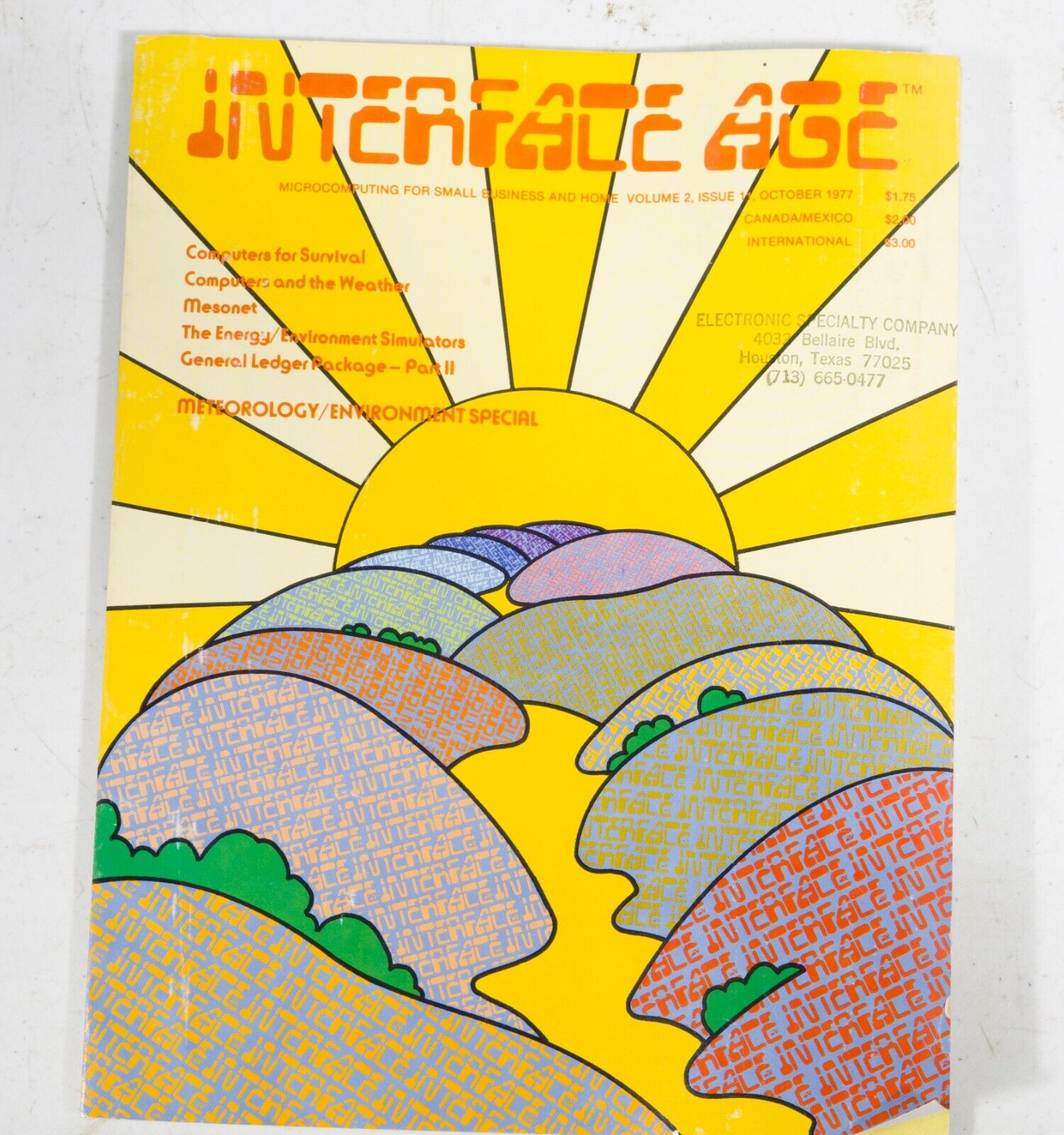 Vintage Interface Age Magazine Oct - Dec 1977 lot of 3  ST533