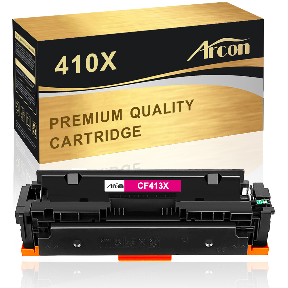 1 Pack Magenta CF413X Toner Compatible With HP 410X MFP M477fdn M377dw M452dn