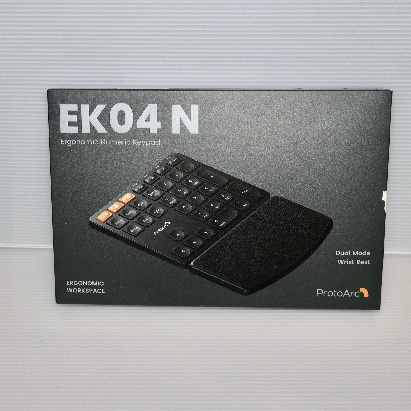 ProtoArc Wireless Numeric Keypad EK04 N Ergonomic Bluetooth Number Pad with 