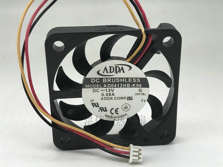 ADDA AD0412HB-K96 4006 DC12V 0.08A 4CM mute ultra-thin computer fan 3pin