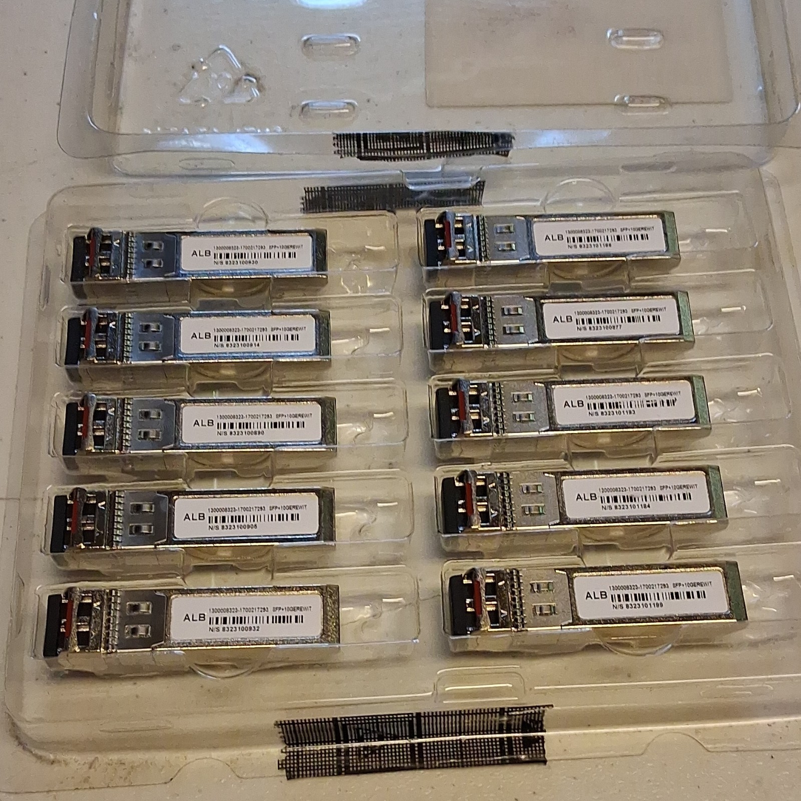 10pk AUSA SFP-10GEREWT 10G SFP+ ER 40km 1550nm Transceiver Cisco Comp. OpenBox